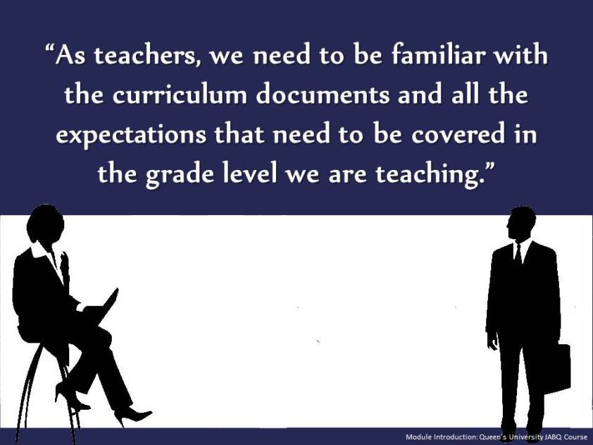 An example of curriculum as 'curro' Educational Postcard: Teachers need to be familiar with the curriculum by Ken Whytock from Flickr under CC BY-NC 2.0